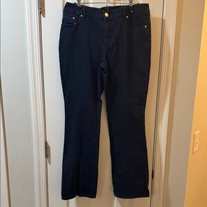 Black Label by Chicos Dark Indigo Jeans